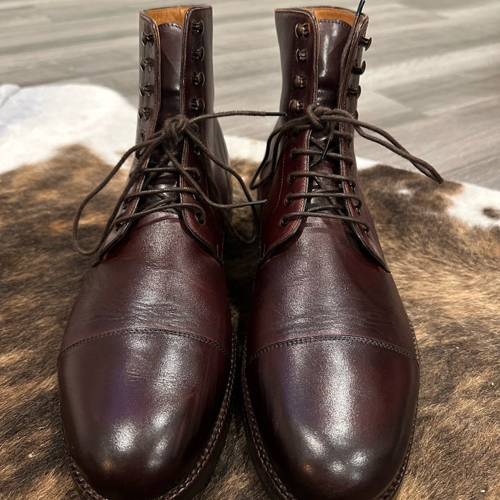 Beckett Simonon Lorenzo Brown Leather Boots | Size 10.5 | Excellent Condition